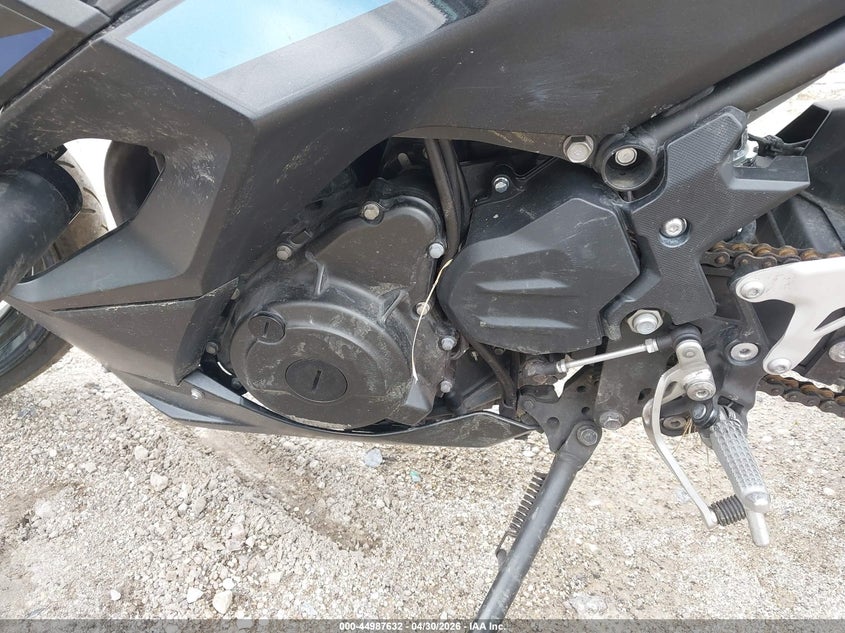 2025 Kawasaki Ex500 A/B VIN: ML5EXGJ16SDA57376 Lot: 44987632