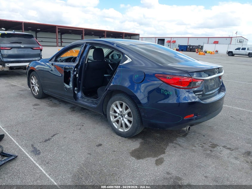 Vin: jm1gl1u59h1109628, lot: 45485129, mazda mazda6 sport 20173