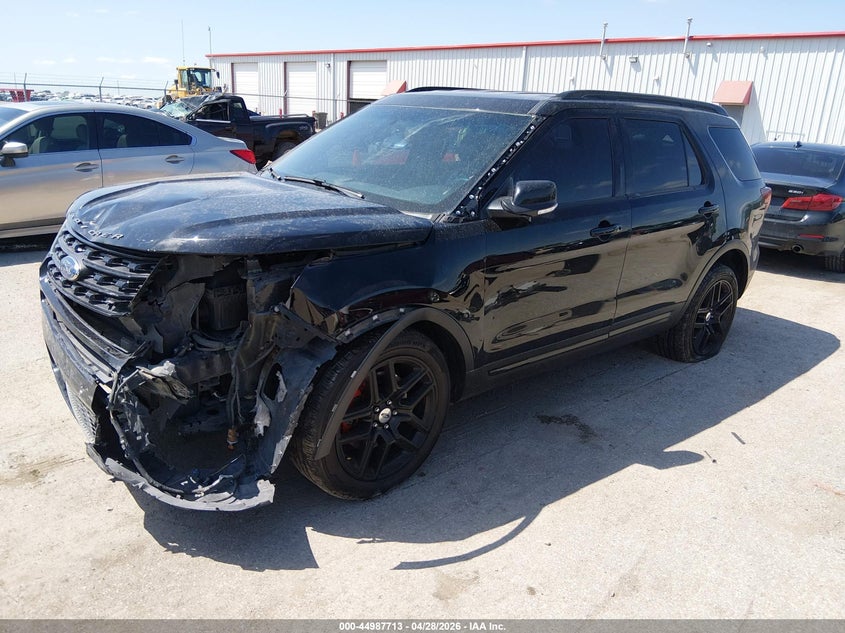 Vin: 1fm5k8gt7ggc58091, lot: 45485154, ford explorer sport 20162