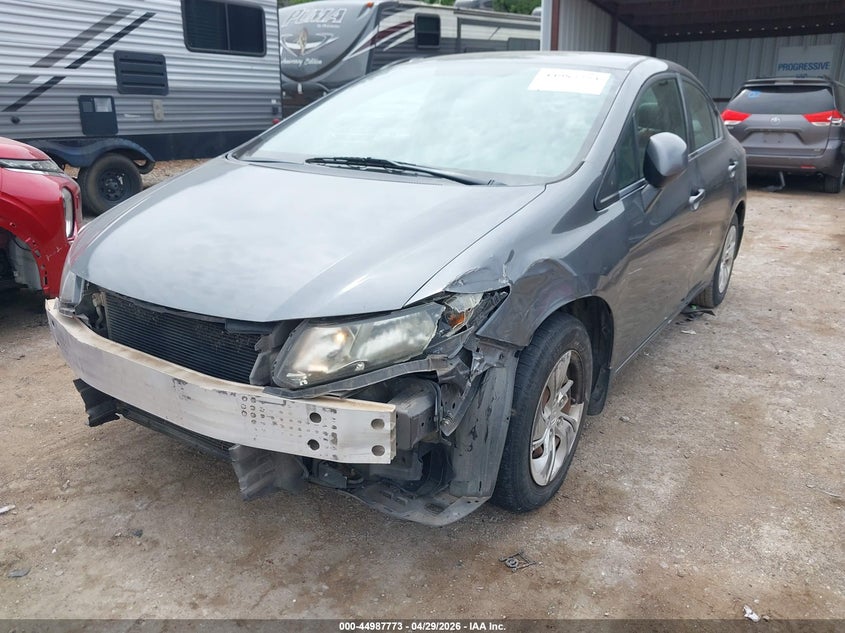 2013 Honda Civic Lx 19XFB2F54DE041991 photo 1