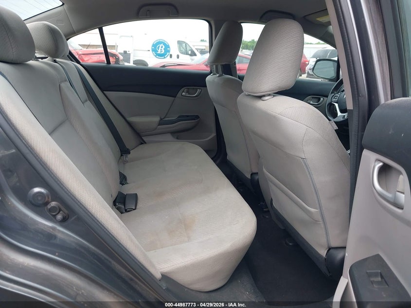 2013 HONDA CIVIC SEDAN 1.8L I-4 VVT, 140HP
