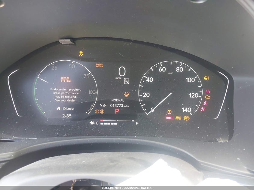 HONDA CIVIC HYBRID 2025 VIN 2HGFE4F80SH309791