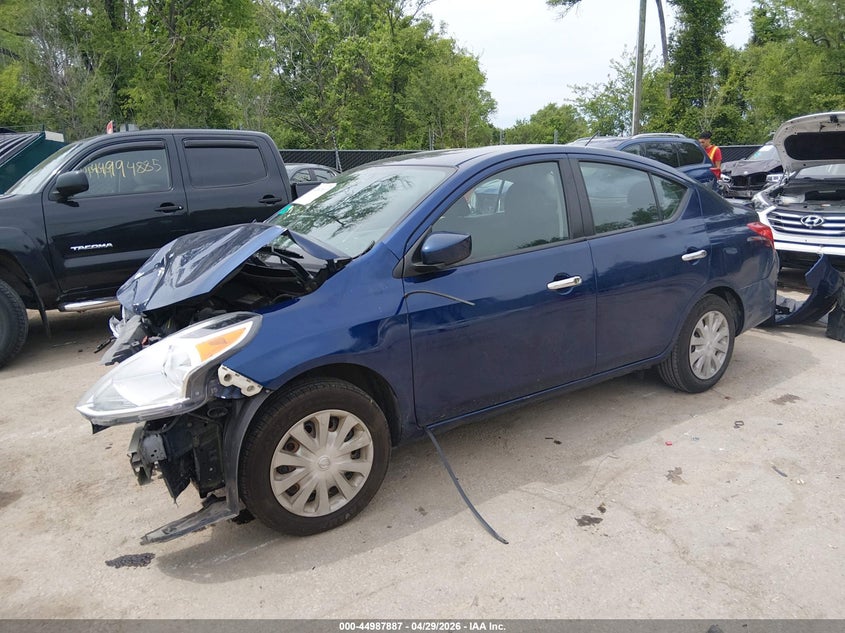 Vin: 3n1cn7ap9jl817316, lot: 45485328, nissan versa 1.6 sv 20182