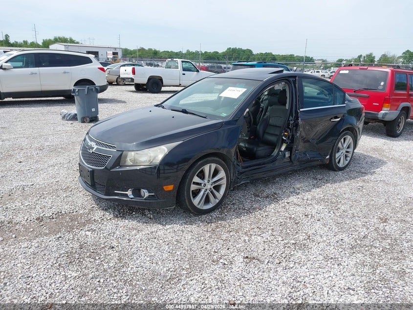 2012 Chevrolet Cruze 1.4 Ltz black Lot 111044987957 Vin 1G1PH5SC3C7199092