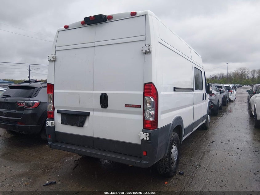 Vin: 3c6trvdg4ee113771, lot: 45485409, ram promaster 2500 high roof 20144