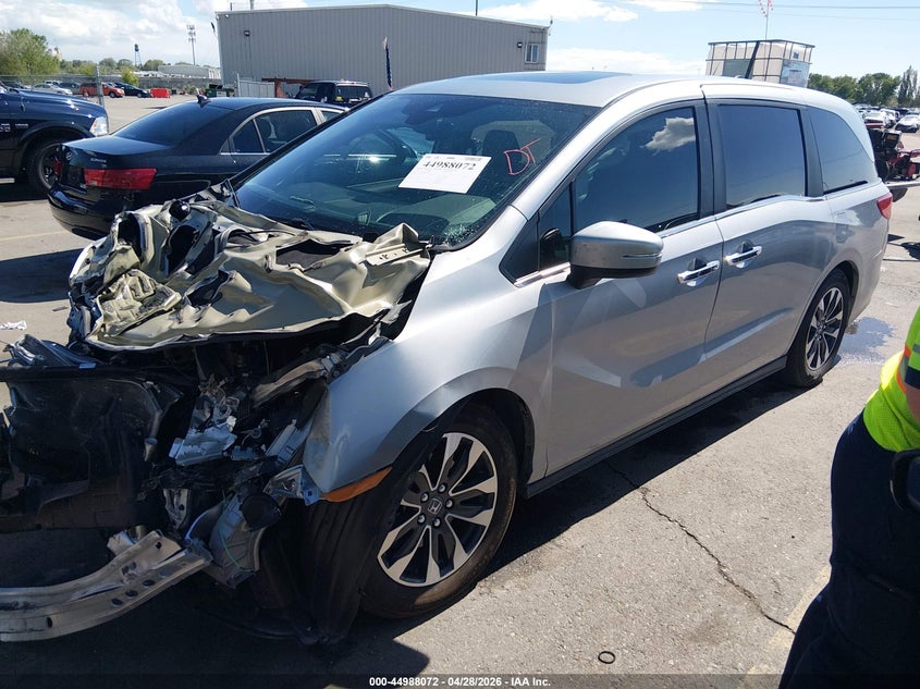 2024 Honda Odyssey Ex-L 5FNRL6H6XRB046637 photo 1