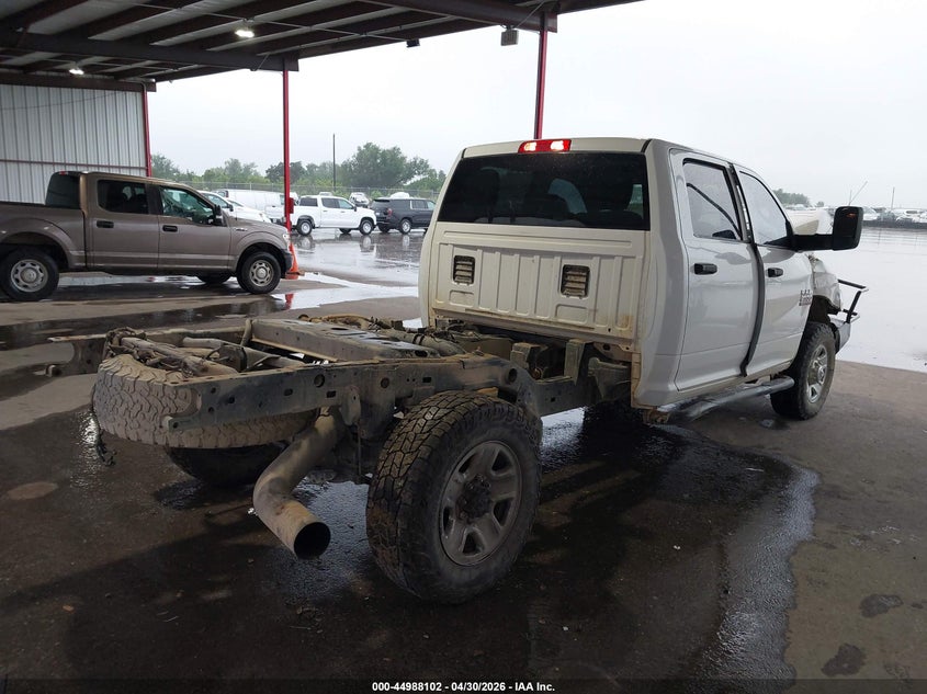 Vin: 3c6ur5hl7jg295993, lot: 45485543, ram 2500 tradesman  4x4 8' box 20184