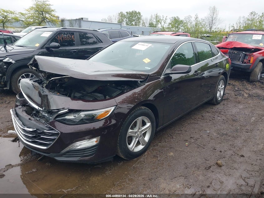 2021 Chevrolet Malibu Fwd Ls 1G1ZB5ST0MF057994 photo 1