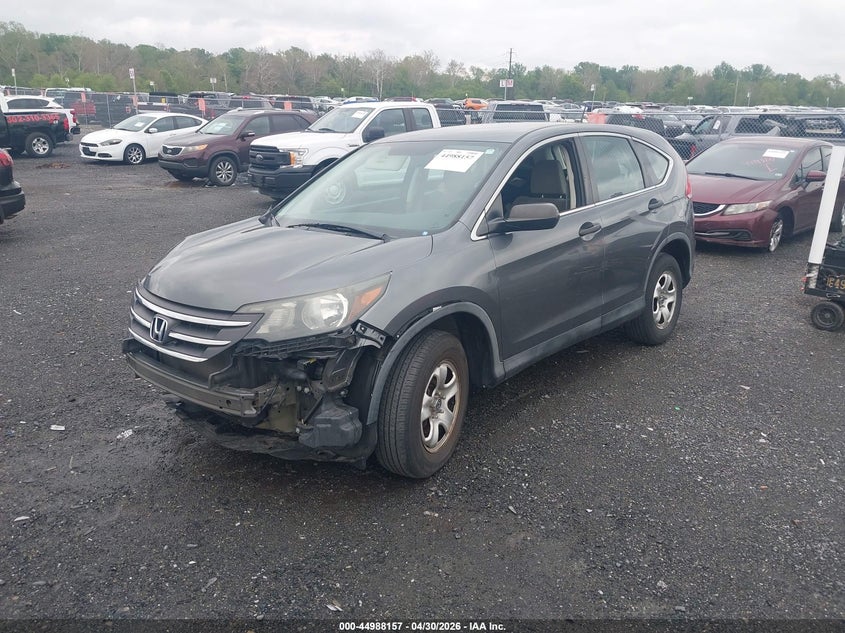 2014 Honda Cr-V Lx 5J6RM4H37EL109654 photo 1