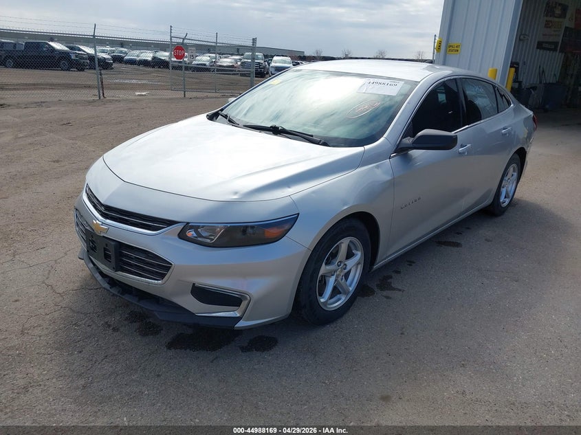 2017 Chevrolet Malibu Ls 1G1ZB5ST0HF271826 photo 1