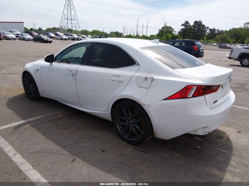 2016 LEXUS IS 200T auction photo 3