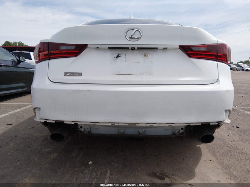 2016 LEXUS IS 200T auction photo 6