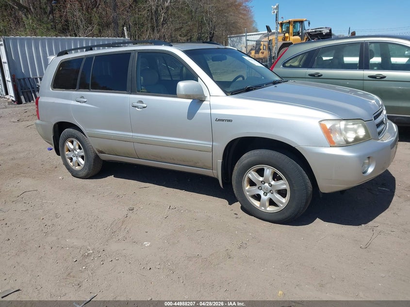 2002 TOYOTA HIGHLANDER LIMITED V6