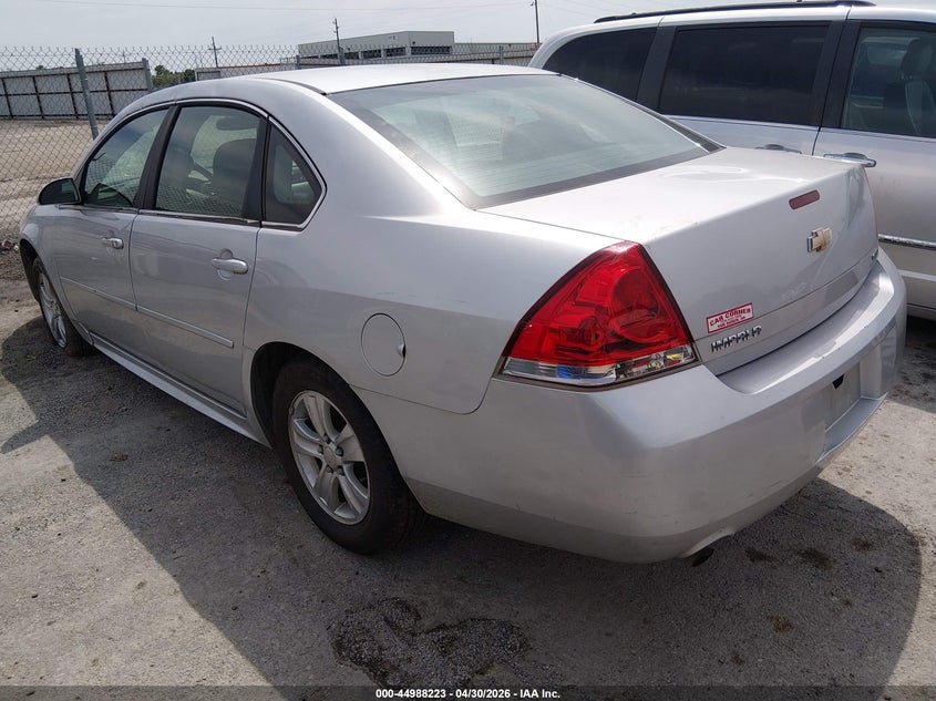 Vin: 2g1wa5e3xf1111877, lot: 45485664, chevrolet impala limited ls 20153