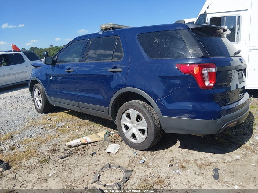 Vin: 1fm5k8ar3gga71900, lot: 45485735, ford utility police interceptor 20163