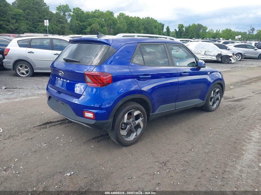 Vin: kmhrc8a39nu207472, lot: 45485766, hyundai venue limited 20224