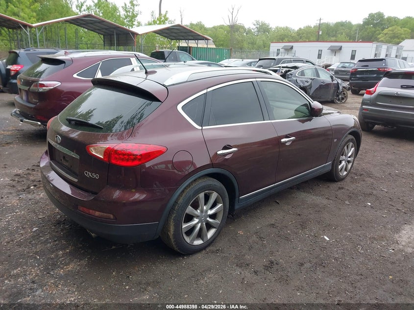 Vin: jn1bj0hp4em210675, lot: 45485839, infiniti qx50 journey 20144