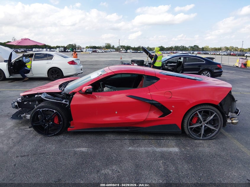 2020 Chevrolet Corvette Stingray Rwd 1Lt VIN: 1G1Y62D45L5105918 Lot: 44988419