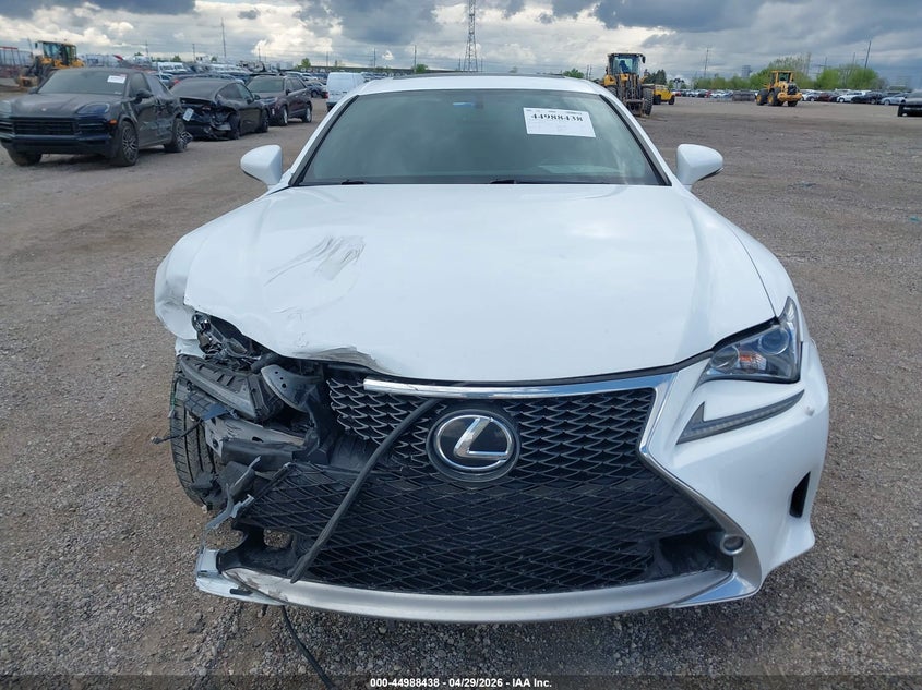 2015 Lexus Rc 350 VIN: JTHSE5BCXF5005134 Lot: 44988438