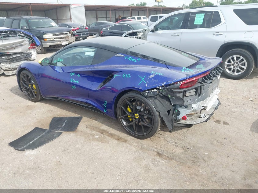 2026 LOTUS EMIRA COUPE 3.5L V-6 DOHC, VVT, SUPERCHARGER, 400HP