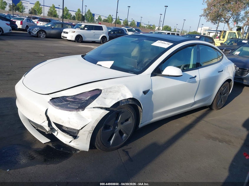 Vin: 5yj3e1ea2mf067101, lot: 45486099, tesla model 3 standard range plus rear-wheel drive 20212