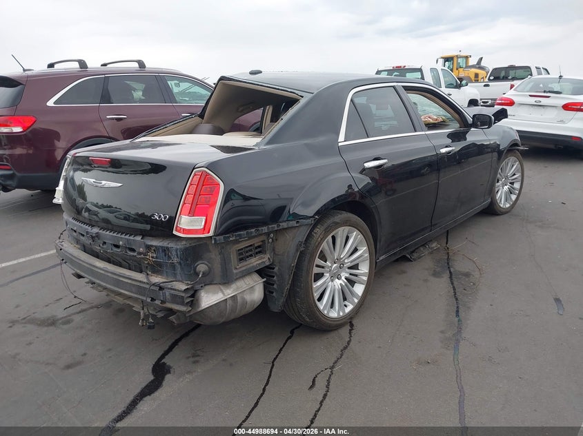 2012 Chrysler 300 3.6 Limited black Lot 111044988694 Vin 2C3CCACG5CH253239