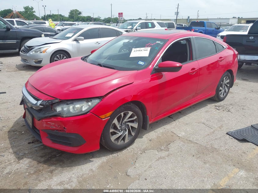 2018 HONDA CIVIC SEDAN 2.0L I-4 DOHC, VVT, 158HP