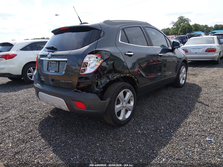 Vin: kl4cjasb1gb623666, lot: 45486246, buick encore 20164