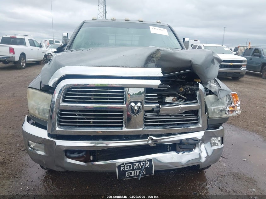 3C63DRKL0CG210067 2012 Ram 3500 Ram Laramie Longhorn Limited Edition grey