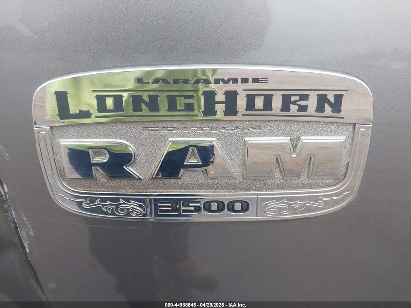 3C63DRKL0CG210067 2012 Ram 3500 Ram Laramie Longhorn Limited Edition grey