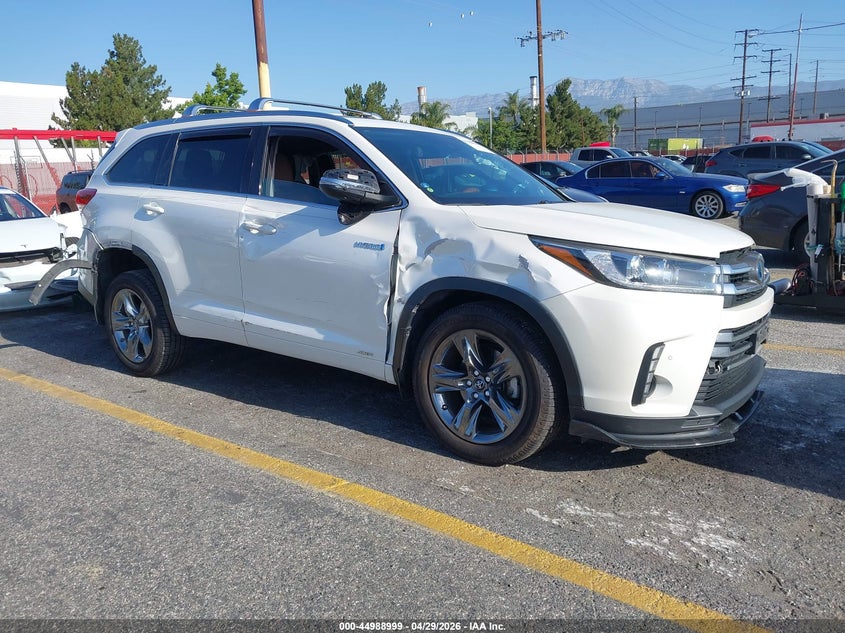 Vin: 5tddgrfh7js038595, lot: 45486440, toyota highlander hybrid limited platinum 2018 img_1