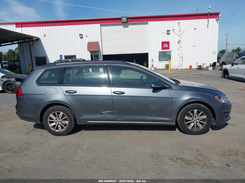 2017 Volkswagen Golf Sportwagen Tsi S/Tsi Se/Tsi Sel VIN: 3VWC17AU0HM527997 Lot: 44989287
