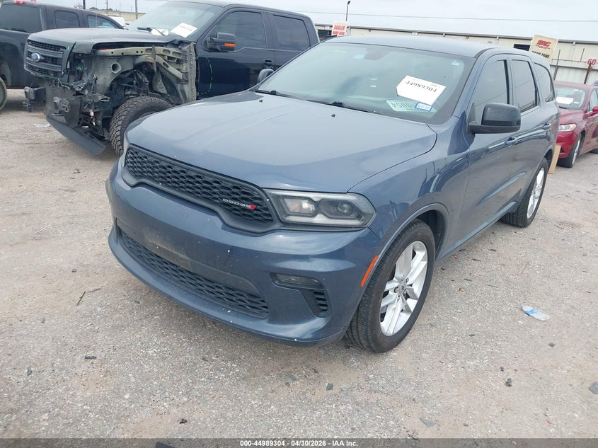 Vin: 1c4rdhdgxmc758904, lot: 45486745, dodge durango gt rwd 20212