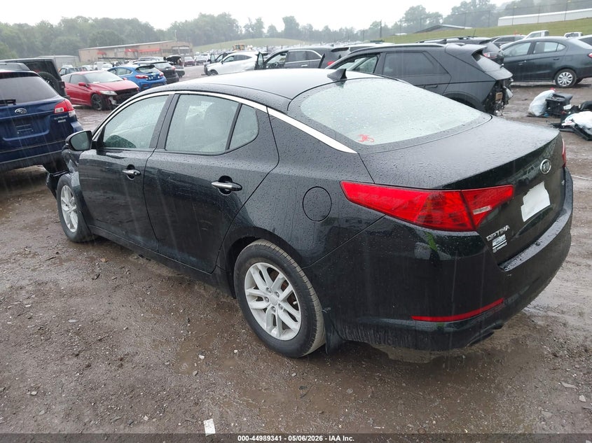 2012 Kia Optima 2.4 Lx black Lot 111044989341 Vin 5XXGM4A78CG062867