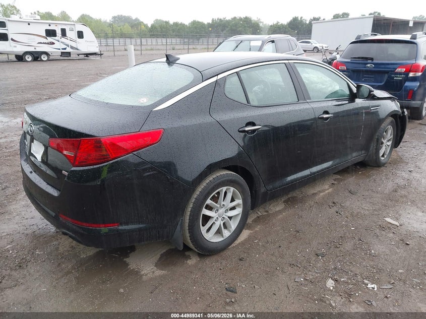 2012 Kia Optima 2.4 Lx black Lot 111044989341 Vin 5XXGM4A78CG062867