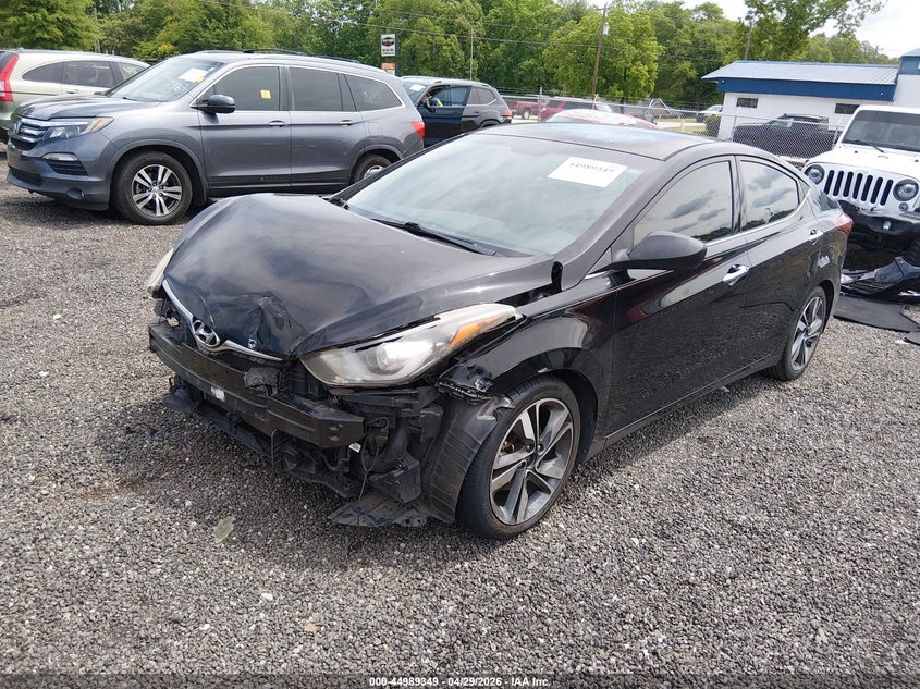 2014 Hyundai Elantra Limited KMHDH4AE1EU107727 photo 1