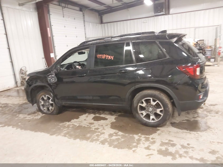 2022 Honda Passport Awd Trailsport VIN: 5FNYF8H67NB011577 Lot: 44989401
