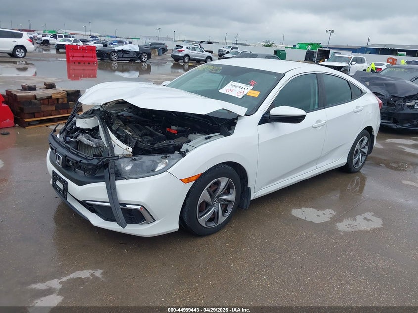 2019 HONDA CIVIC SEDAN 2.0L I-4 DOHC, VVT, 158HP
