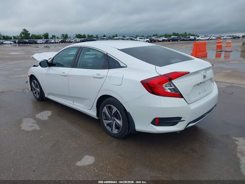 2019 HONDA CIVIC SEDAN 2.0L I-4 DOHC, VVT, 158HP