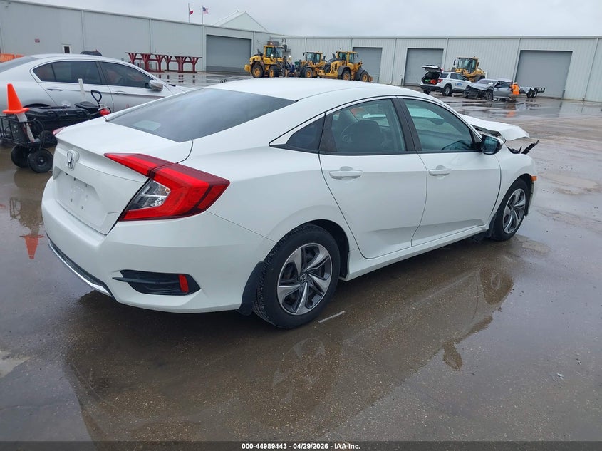 2019 HONDA CIVIC SEDAN 2.0L I-4 DOHC, VVT, 158HP