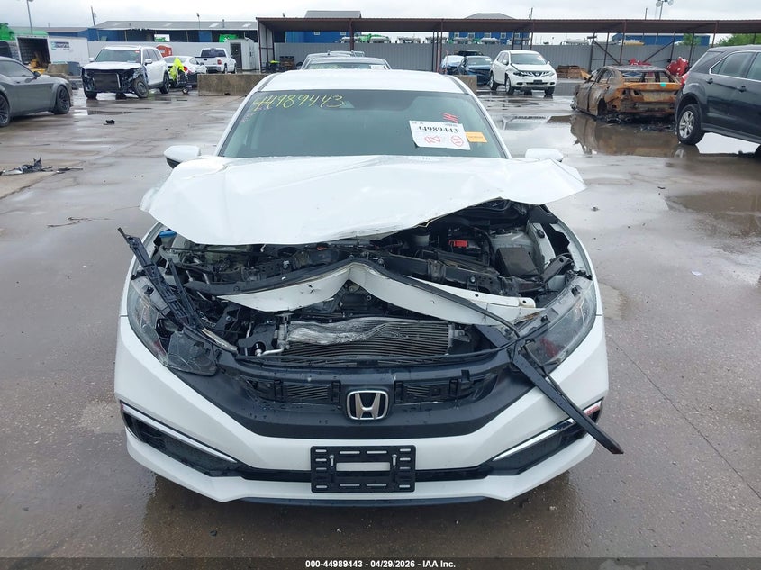 2019 HONDA CIVIC SEDAN 2.0L I-4 DOHC, VVT, 158HP