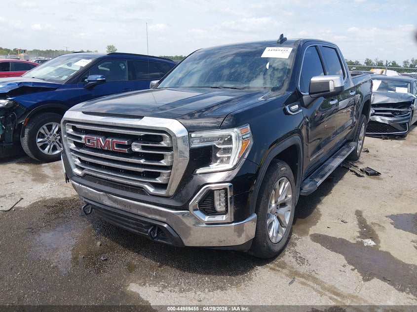 2021 Gmc Sierra 1500 4wd  Short Box Slt 3GTU9DEL3MG384245 photo 1