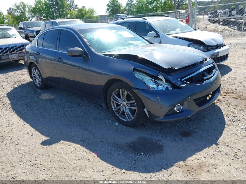 2013 INFINITI G SEDAN 3.7L V-6 DOHC, VVT, 328HP
