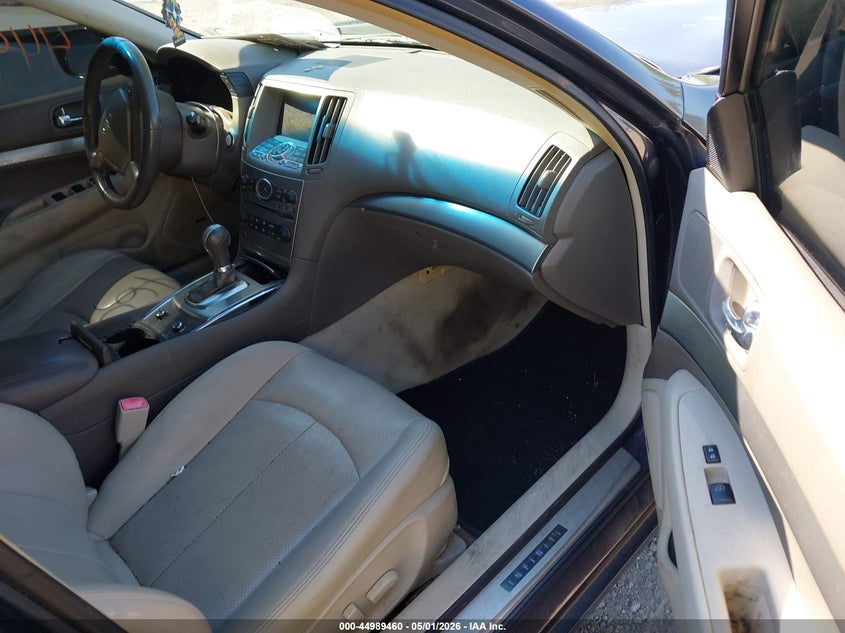 2013 INFINITI G SEDAN 3.7L V-6 DOHC, VVT, 328HP
