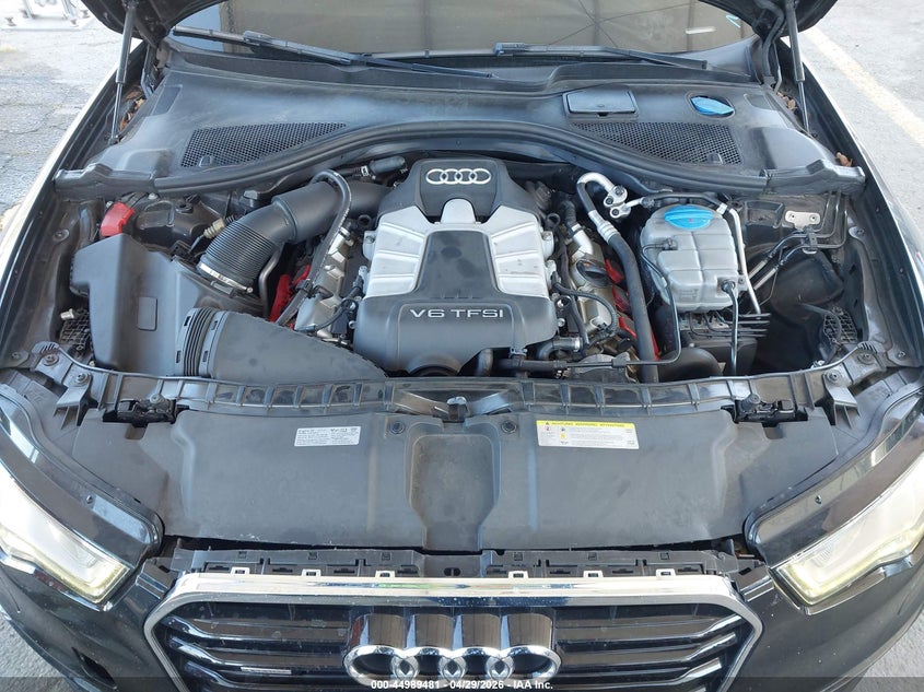 2012 Audi A6 3.0 3.0 Premium black Lot 111044989481 Vin WAUHGAFC1CN124966