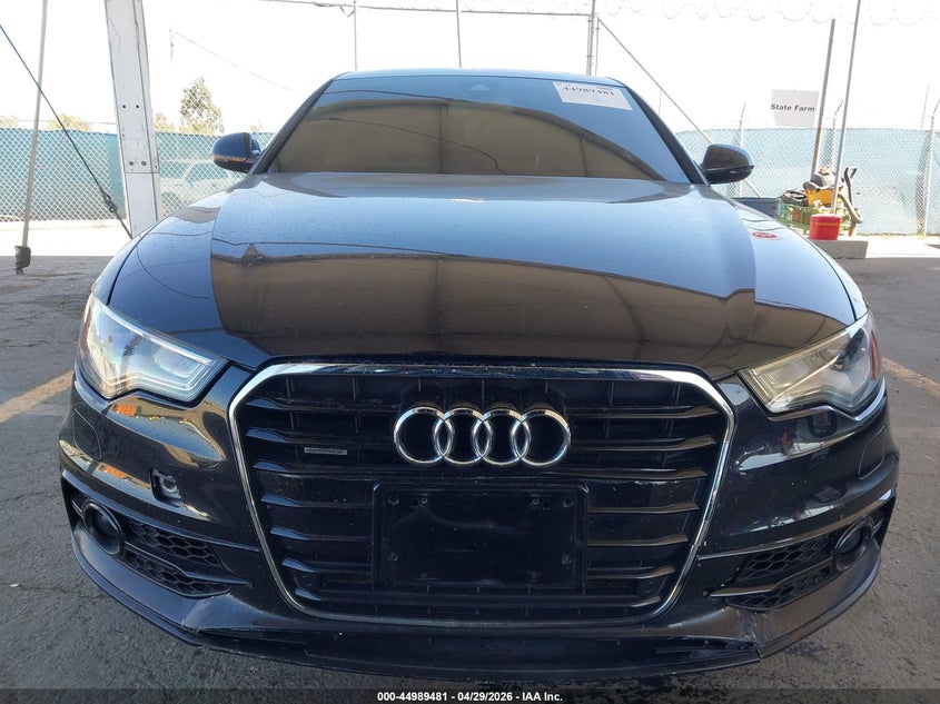 2012 Audi A6 3.0 3.0 Premium black Lot 111044989481 Vin WAUHGAFC1CN124966