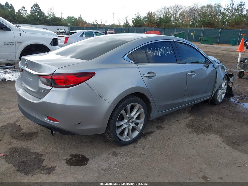Vin: jm1gj1v57e1113452, lot: 45487003, mazda mazda6 i touring 20144