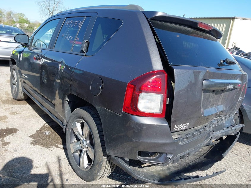 Vin: 1c4njceb9hd156086, lot: 45487032, jeep compass high altitude fwd 20173