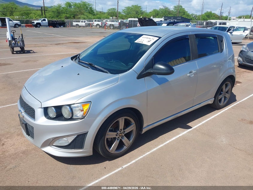 2014 Chevrolet Sonic Rs Auto