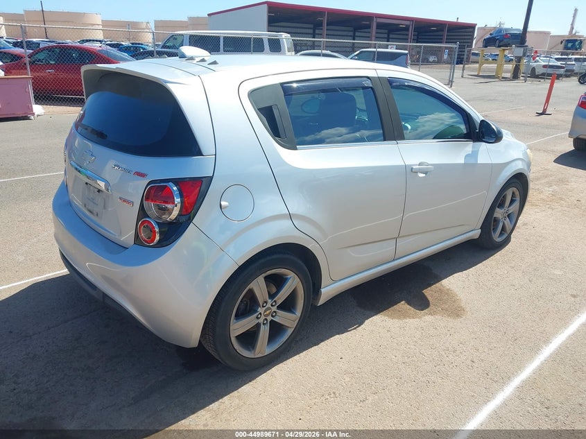 2014 Chevrolet Sonic Rs Auto